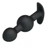 Pretty Love DUO Heavy Balls Silicone Butt Plug 10.4 x 2.6 cm